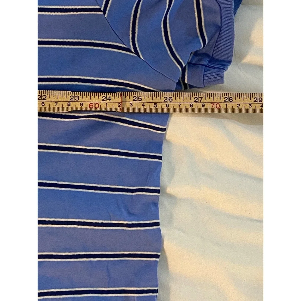 Polo Ralph Lauren Polo‎ Size XL Classic Fit Blue Striped Casual Preppy